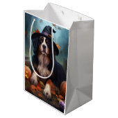 Berner bergpompoenen Halloween eng Medium Cadeauzakje (Achterkant Gekanteld)