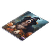 Berner bergpompoenen Halloween eng Notitieboek (Linkerzijde)
