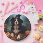 Berner bergpompoenen Halloween eng Papieren Bordje (Feest)