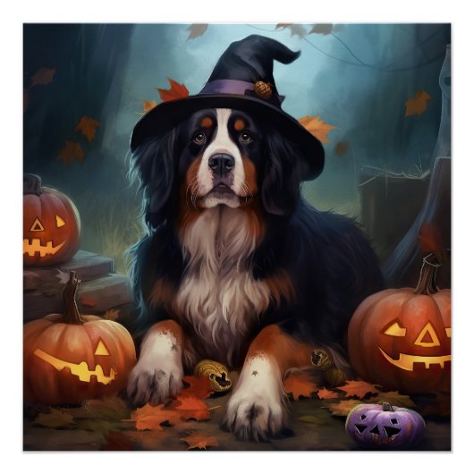 Berner bergpompoenen Halloween eng Perfect Poster (Voorkant)