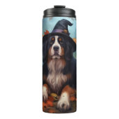 Berner bergpompoenen Halloween eng Thermosbeker (Voorkant)