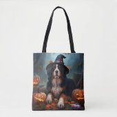Berner bergpompoenen Halloween eng Tote Bag (Voorkant)