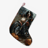 Berner Bergrijden Motorfiets Halloween Eng Kleine Kerstsok (Voorkant (Hangend))