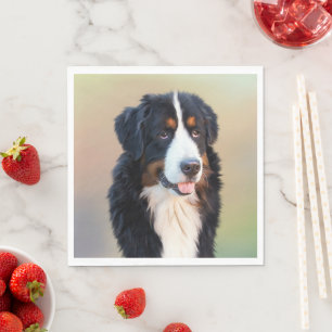 Berner Berner Hond Kunst Servet