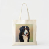 Berner Berner Hond Kunst Tote Bag (Voorkant)