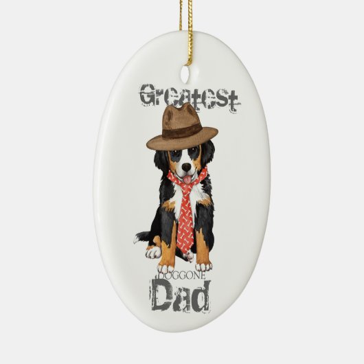 Berner Dad Ceramic Ornament (Rechts)