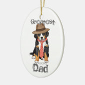Berner Dad Ceramic Ornament (Links)