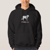 Berner Dog Mom Gift For Women Funny Bernese Mounta Hoodie (Voorkant)