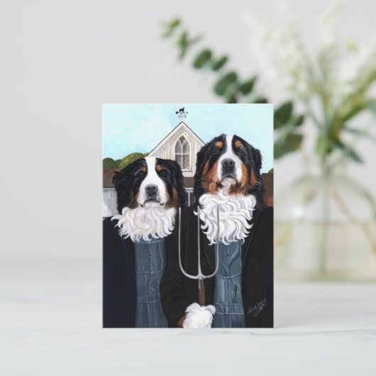 Berner Gothic Briefkaart (Staand voorkant)