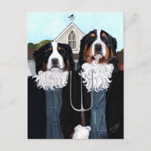 Berner Gothic Briefkaart (Voorkant)