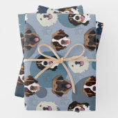 Berner/Grote Pyreneeën/ Leonberger/St Bernard Inpakpapier Vel (In situ)