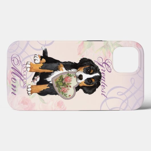 Berner Heart Mam Case-Mate iPhone Case (Achterkant (horizontaal))