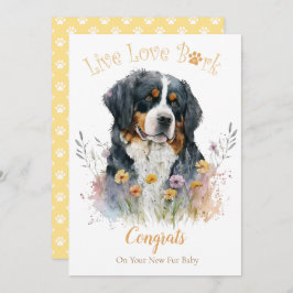 Berner hond adoptie, Gotcha dag Kaart