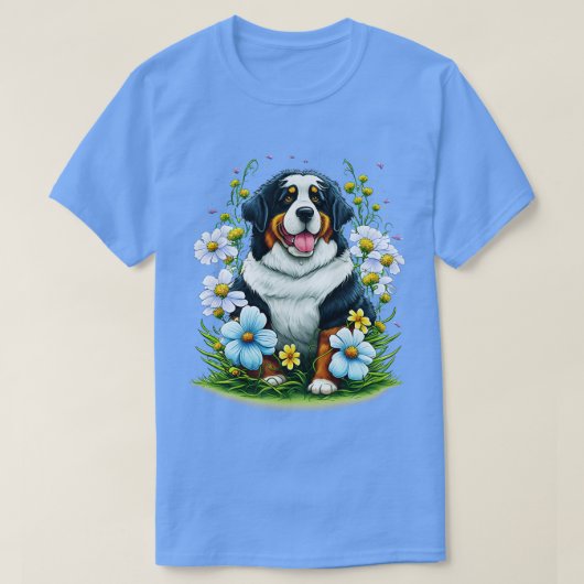 Berner Hondenliefhebber T-shirt (Design voorkant)