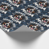 Berner-hondmoeder: Moederdaggeschenk voor Bernese Cadeaupapier (Hoek)