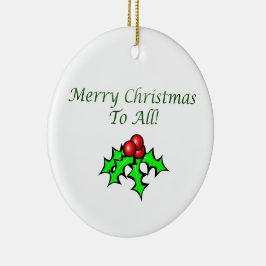 Berner in Sleigh Keramisch Ornament (Rechts)