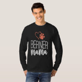 Berner Mama Bernese Berg Hond Moeder T-shirt (Voorkant volledig)