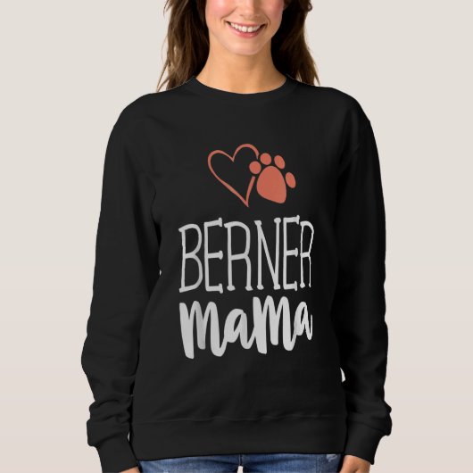 Berner Mama Bernese Berg Hond Moeder Trui (Voorkant)