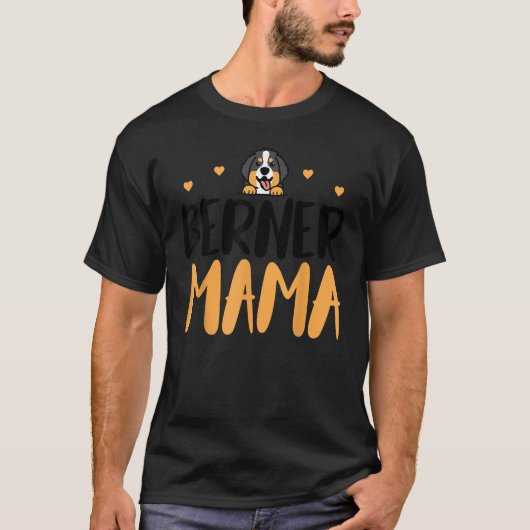 Berner Mama Grappig Berner Berg Eigenaar Moeder's T-shirt (Voorkant)