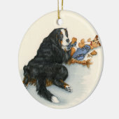 Berner met veeteelt keramisch ornament (Links)