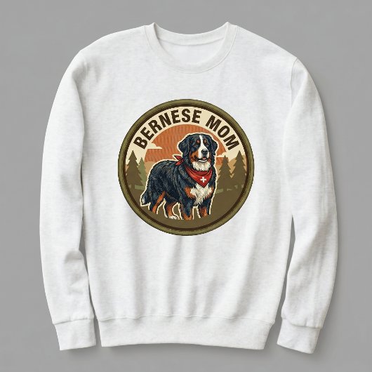 Berner Moeder Crewneck Berner Sennenhond Moeder Ca Trui