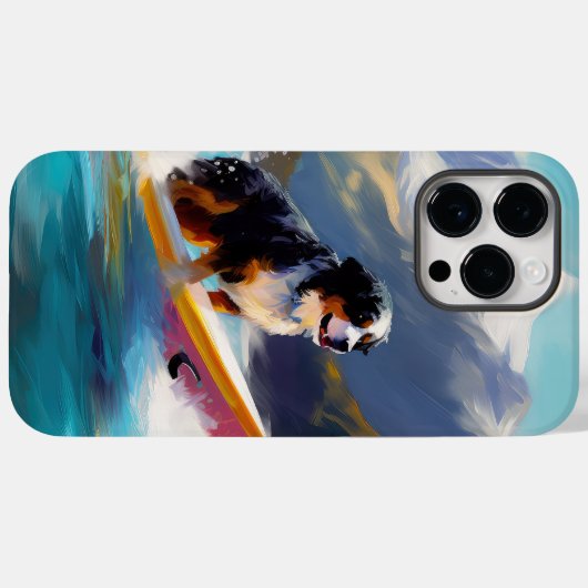 Berner Mountain Beach Surfen Schilderij Case-Mate iPhone Case (Achterkant (horizontaal))