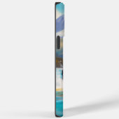Berner Mountain Beach Surfen Schilderij Case-Mate iPhone Case (Achterkant / Rechts)