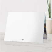 Berner Mountain Beach Surfen Schilderij Kaart (Achterkant)