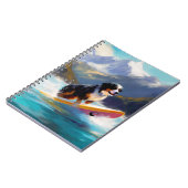Berner Mountain Beach Surfen Schilderij Notitieboek (Linkerzijde)