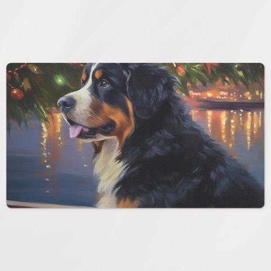 Berner Mountain Christmas Cruise: Pauze vakantie Labels (Design 2)