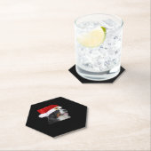 Berner Mountain Christmas Shirt Dog Christmas Cos Kartonnen Onderzetters (Insitu)