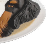 Berner Mountain Dog 3D geïnspireerd Snijplank (Hoek)