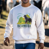 Berner Mountain Dog Gift Retro Hondenliefhebbers Trui