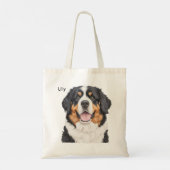 Berner Mountain Dog Gift voor Berner Sennenhond Tote Bag (Achterkant)