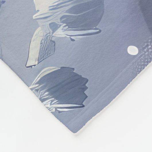 Berner Mountain Dog Riding Motorfiets Kerstmis Fleece Deken (Hoek)