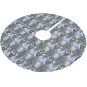 Berner Mountain Dog Riding Motorfiets Kerstmis Kerstboom Rok (Gekanteld)