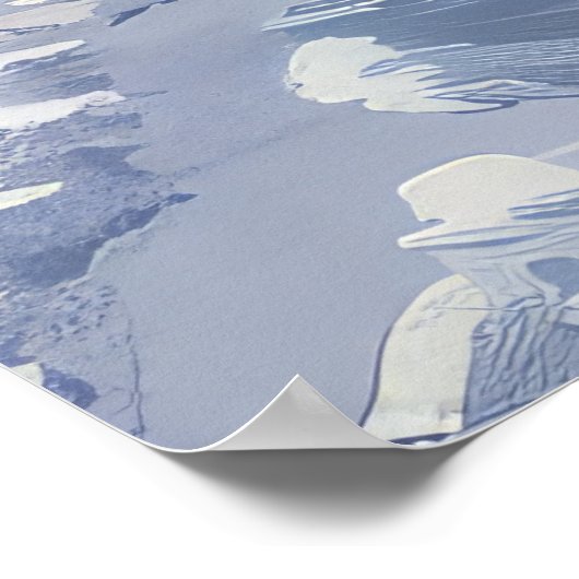 Berner Mountain Dog Riding Motorfiets Kerstmis Poster (Hoek)