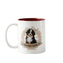 Berner Mountain Dog Two-Tone Coffee Mok