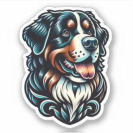 Berner Mountain Dog Waterdichte Sticker