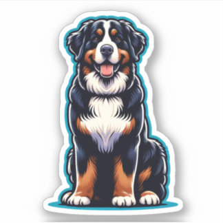 Berner Mountain Dog Waterdichte Sticker