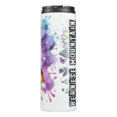 Berner Mountain Dog's Floral Frolic Thermosbeker (Achterkant)