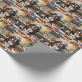 Berner Mountain Holiday Baking: Feestelijke Kerst Cadeaupapier (Hoek)