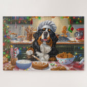 Berner Mountain Holiday Baking: Feestelijke Kerst Legpuzzel (Horizontaal)