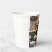 Berner Mountain Holiday Baking: Feestelijke Kerst Papieren Bekers (Rechts)