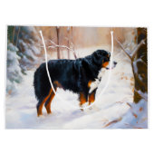 Berner Mountain liet het sneeuwen Kerstmis Groot Cadeauzakje (Achterkant)