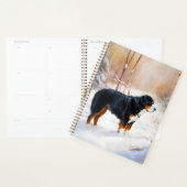Berner Mountain liet het sneeuwen Kerstmis Planner (Display)