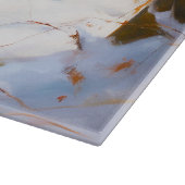 Berner Mountain liet het sneeuwen Kerstmis Snijplank (Hoek)