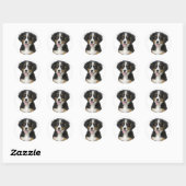 Berner Mountain Puppy Dog Sticker / zeehond (Vel)