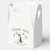 Berner Mountain Puppy Dog Verjaardag Dank u Bedankdoosjes (Geopend)