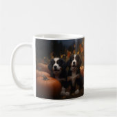 Berner Mountain Puppy Herfst Delight Pompoen Koffiemok (Links)
